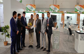 Over 25 members of CAPEXIL participated at the Coverings 2022 - Ceramic Tile and Natural Stone Exhibition in Las Vegas.  The Consul General Dr. T.V. Nagendra Prasad inaugurated the India Pavilion which was set up under the auspices of CAPEXIL.  The Consul General interacted with all the Indian exporters of tiles and natural stones at the Exhibition and the general feedback was very encouraging for the Indian exports to USA.